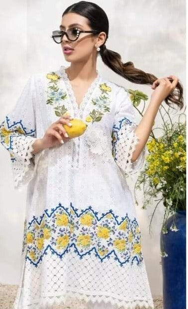 Asimjofa D No JF 56045 Cambric Cotton Designer Salwar Suit
