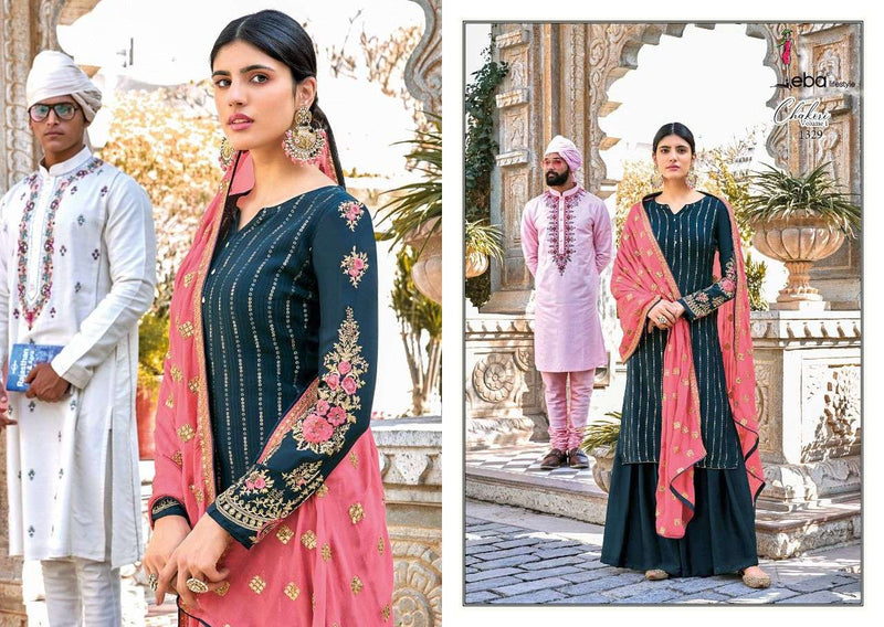 Eba Lifestyle Chakori Vol 1 Dno 1329 Chinon Stylish Designer Salwar Kameez