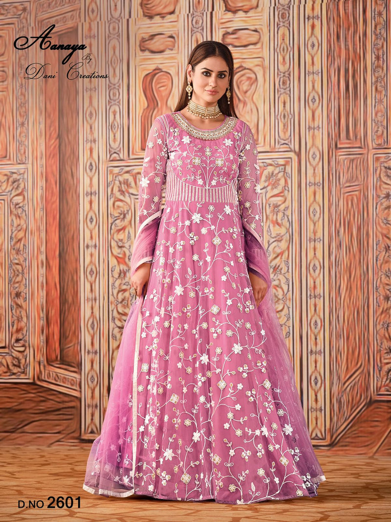 Dani Aanaya 2601 Georgette Stylish Designer Party Wear Fancy Salwar Suit