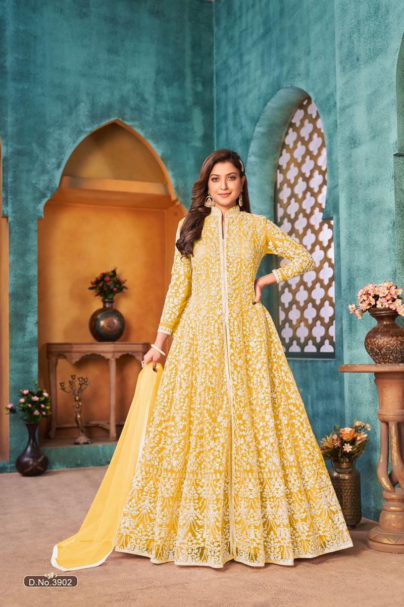 Dani Aanaya 3900 Series Vol 139 Net Stylish Designer Party Wear Salwar Suit