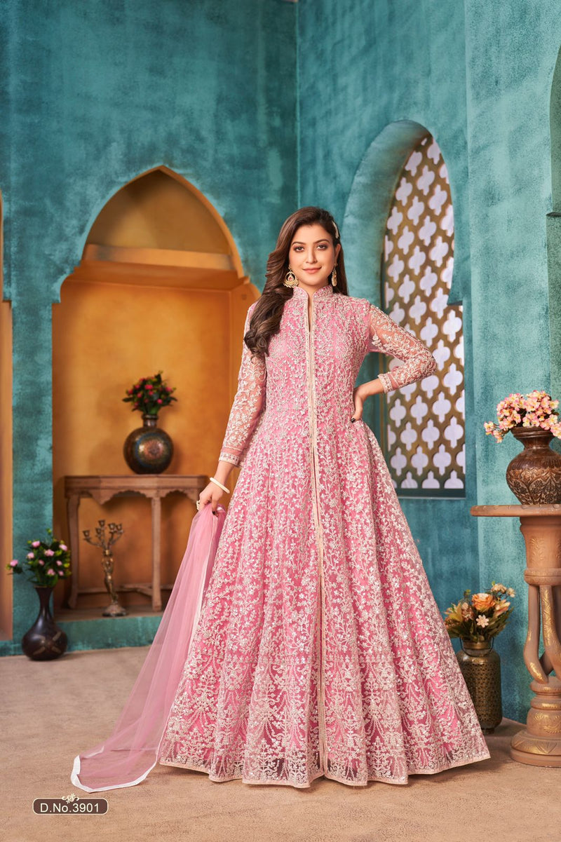 Dani Aanaya 3900 Series Vol 139 Net Stylish Designer Party Wear Salwar Suit