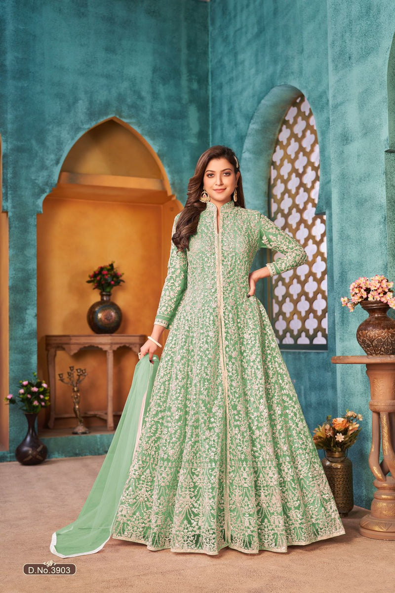 Dani Aanaya 3900 Series Vol 139 Net Stylish Designer Party Wear Salwar Suit