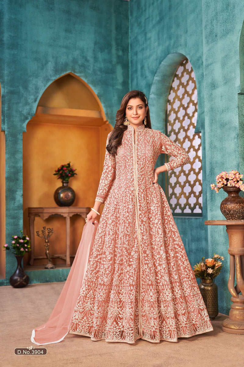 Dani Aanaya 3900 Series Vol 139 Net Stylish Designer Party Wear Salwar Suit