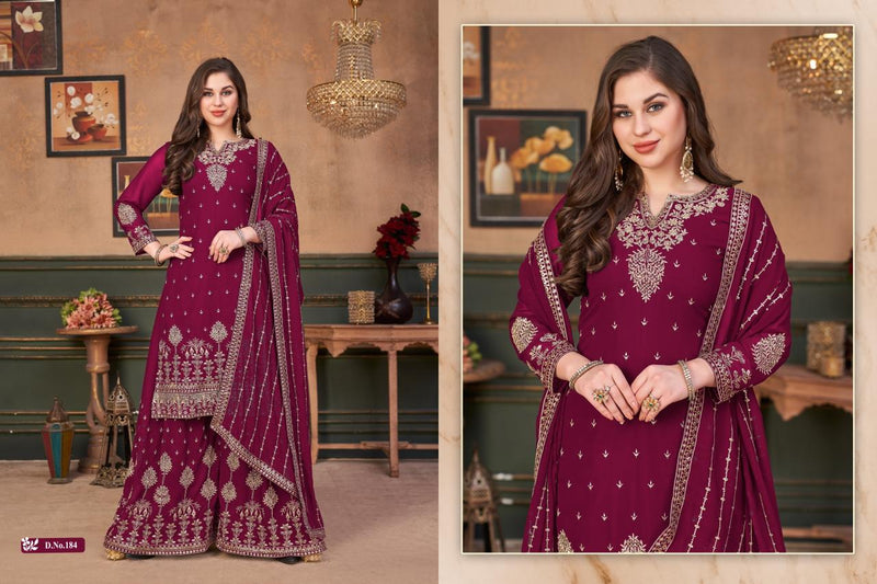 Dani Vani Vol 18 Dno 184 Georgette Stylish Designer Festival Wear Salwar Suit