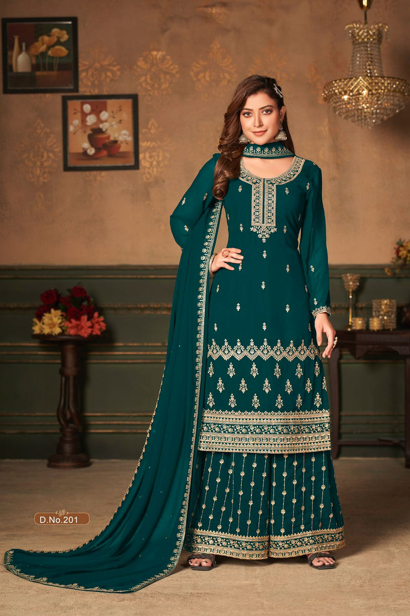 Dani Vanni Vol 20 Georgette Stylish Designer Festival Look Salwar Kameez