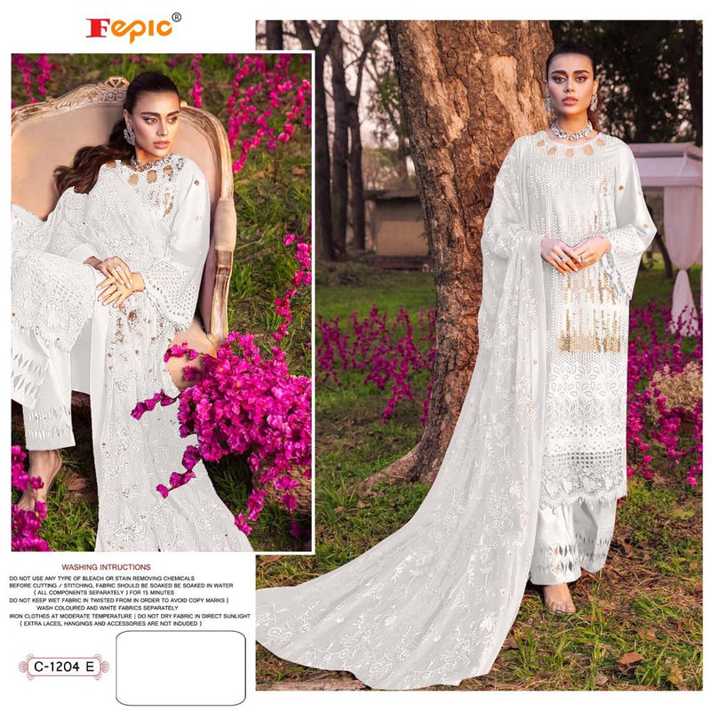 Fepic Rosemeen Dno 1204 E Georgette Stylish Designer Party Wear Salwar Kameez