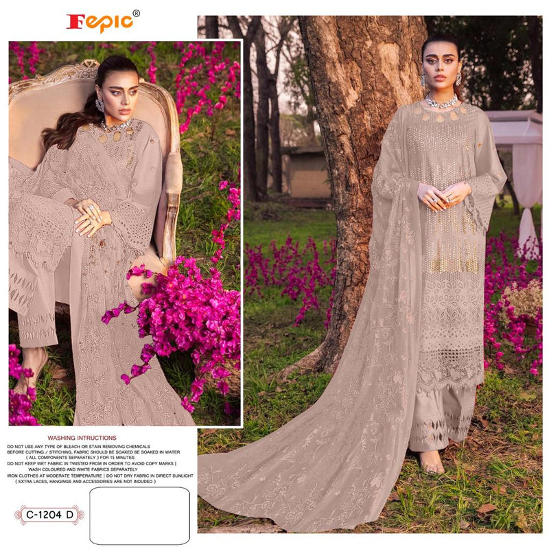 Fepic Rosemeen Dno 1204 D Georgette Stylish Designer Party Wear Salwar Kameez`