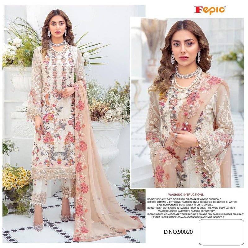 Fepic Rosemeen Dno 90020 Georgette Stylish Designer Wear Salwar Kameez