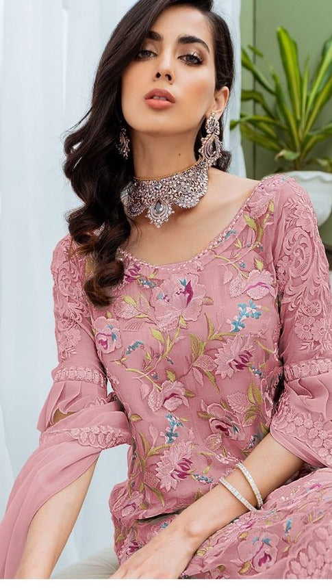 Fepic Rosemeen C 1118 C Butterfty Net  Designer Salwar Kameez