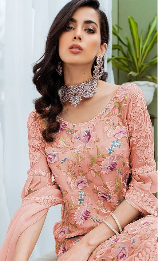 Fepic Rosemeen C 1118 E Butterfly Net Casual Wear Salwar Kameez
