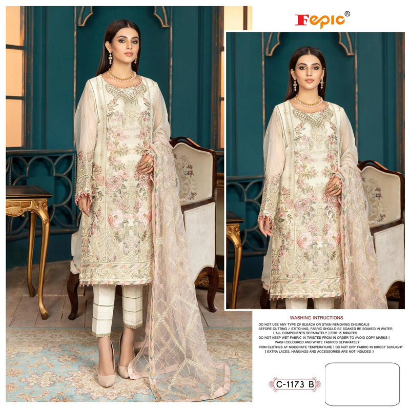Fepic Rosemeen C 1173 B Georgette Stylish Designer Wear Salwar Kameez