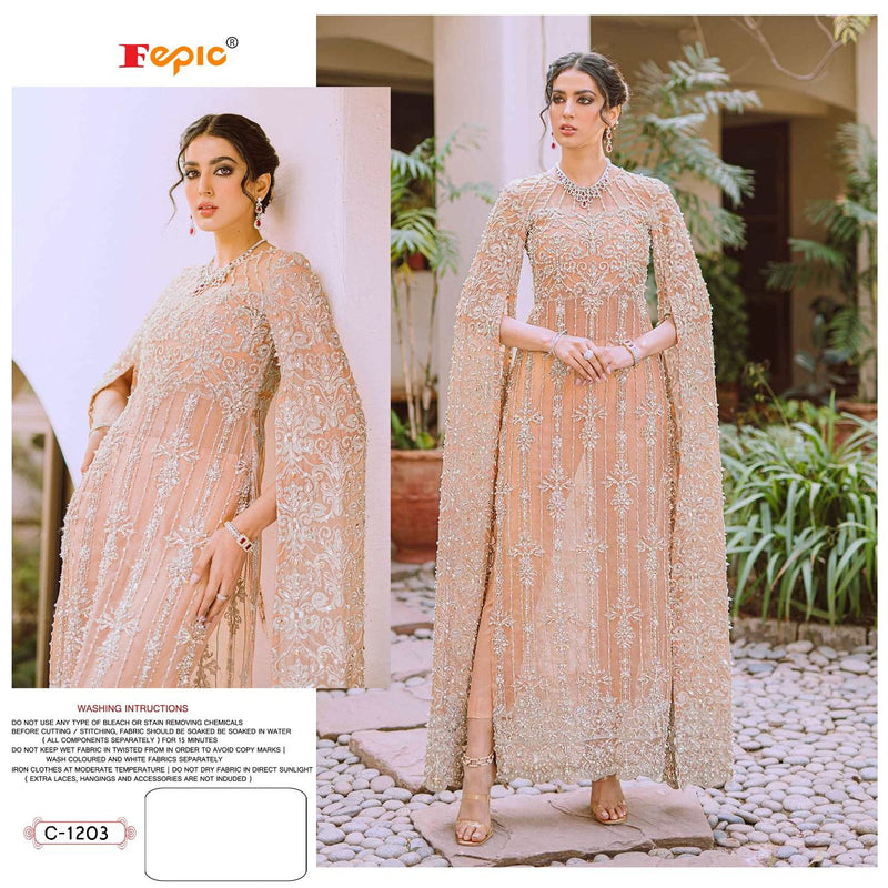 Fepic Rosemeen C 1203 Butterfly Net Stylish Designer Party Wear Salwar Suit