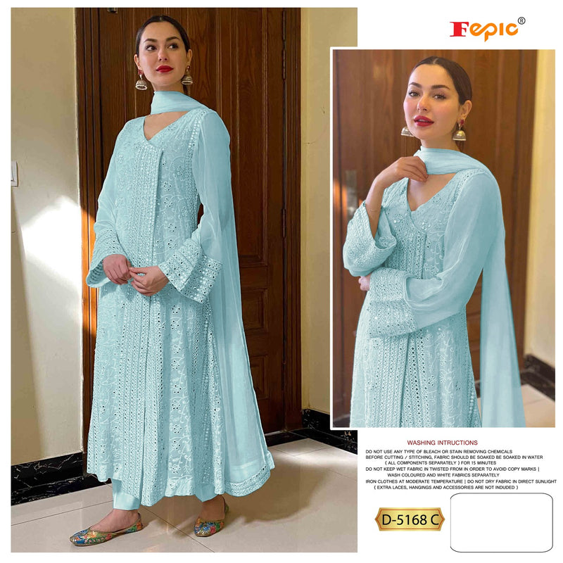 Fepic Rosemeen D 5168 C Georgette Stylish Designer Salwar kameez