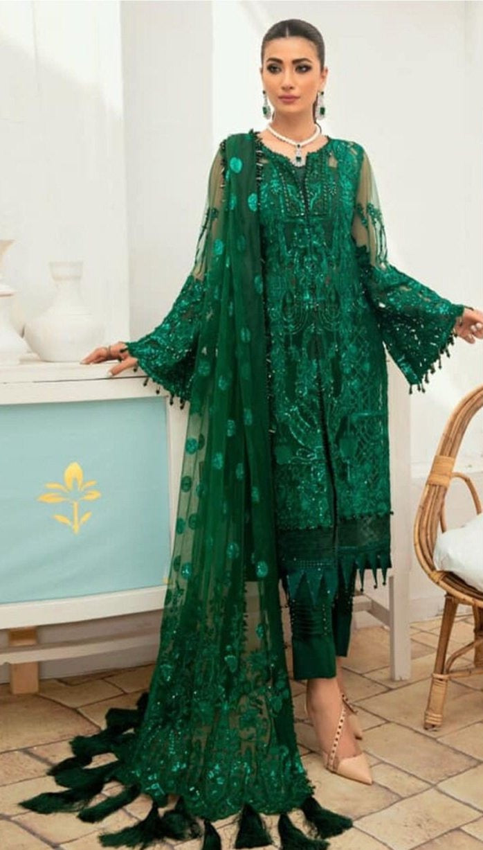 Fepic Rosemeen D 5145 Heavy Net Embroidery Stylish Salwar Suit