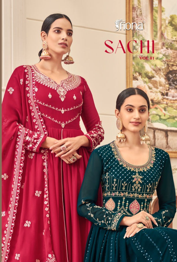 Fiona Sachi Georgette Stylish Designer Party Wear Kurti