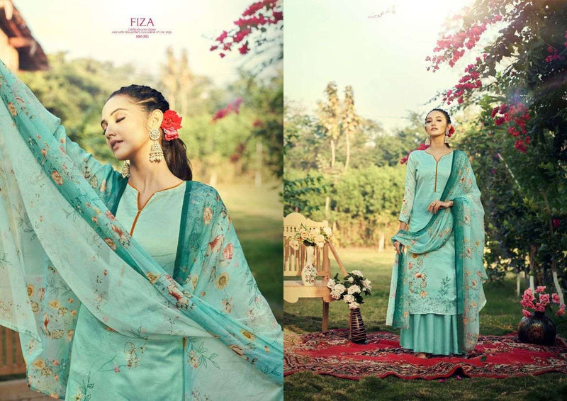 Romani Fiza J Cotton With Heavy Work Fancy Work Stylish Designer Salwae Kameez