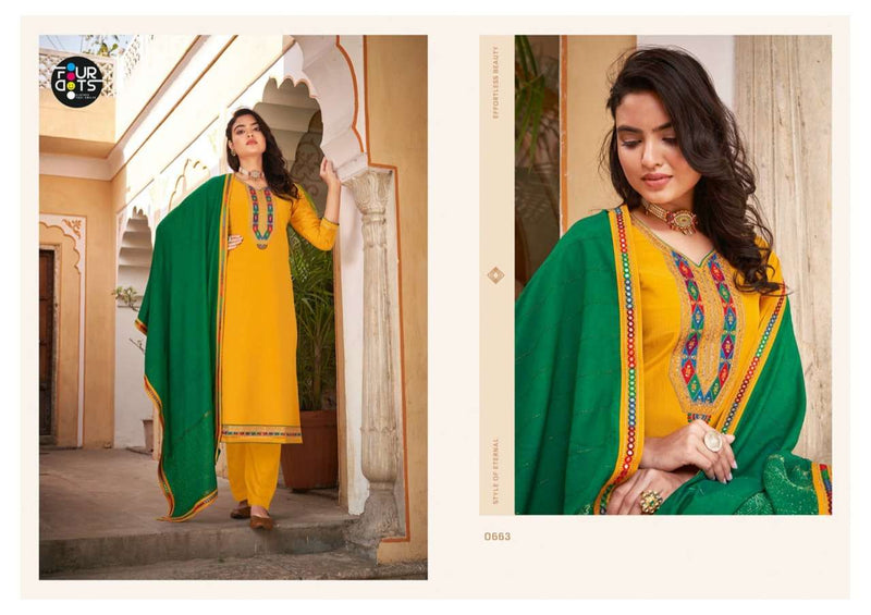 Fourdots Garishma Parampara Silk Stylish Designer Wear Salwar Kameez