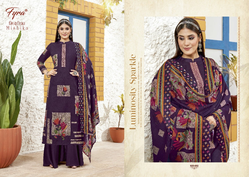 Alok Suit Fyra Mishika Cotton Stylish Designer Casual Wear Salwar Kameez
