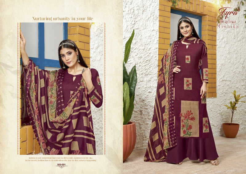 Alok Suit Fyra Mishika Cotton Stylish Designer Casual Wear Salwar Kameez