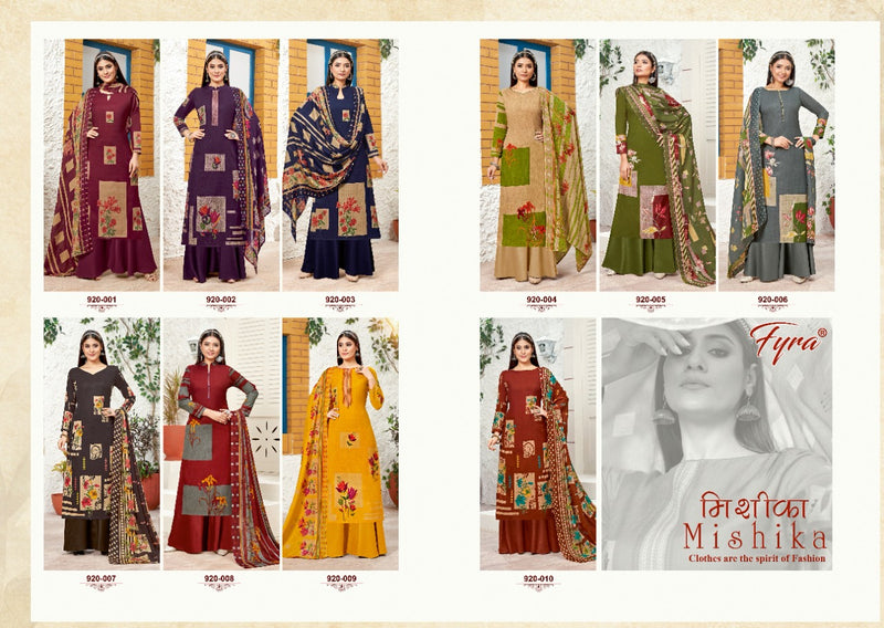 Alok Suit Fyra Mishika Cotton Stylish Designer Casual Wear Salwar Kameez