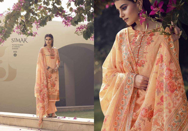 Glossy Nihar Cotton With Embroidery Digital Printing Stylish Designer Wear Salwar Suit