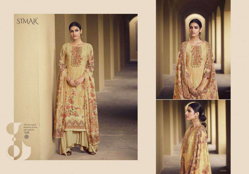 Glossy Nihar Cotton With Embroidery Digital Printing Stylish Designer Wear Salwar Suit