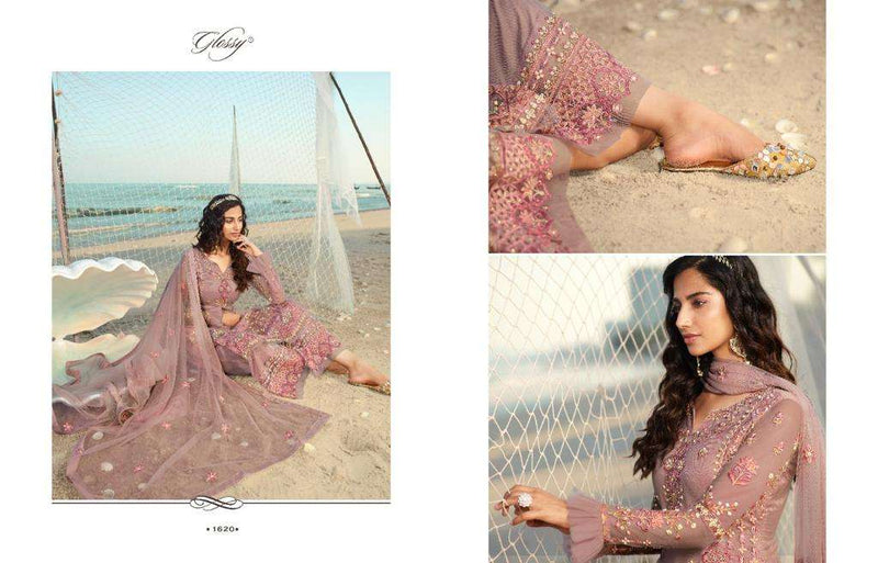 Glossy Qiana Dno 1620 To 1628 Pure Santoon Stylish Designer Pakistani Salwar Kameez