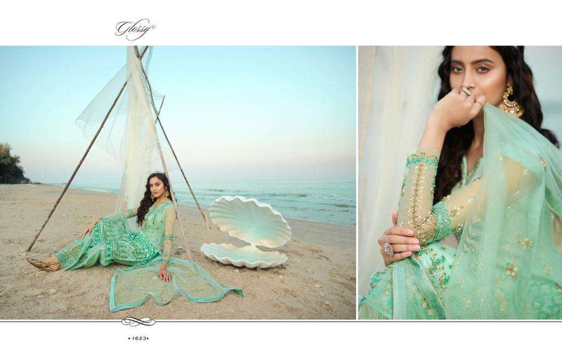 Glossy Qiana Dno 1620 To 1628 Pure Santoon Stylish Designer Pakistani Salwar Kameez