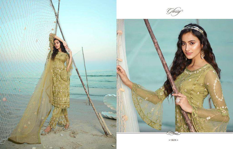 Glossy Qiana Dno 1620 To 1628 Pure Santoon Stylish Designer Pakistani Salwar Kameez