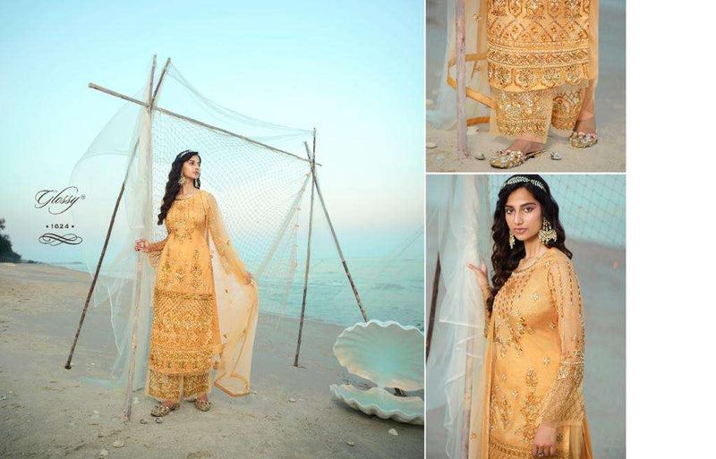 Glossy Qiana Dno 1620 To 1628 Pure Santoon Stylish Designer Pakistani Salwar Kameez
