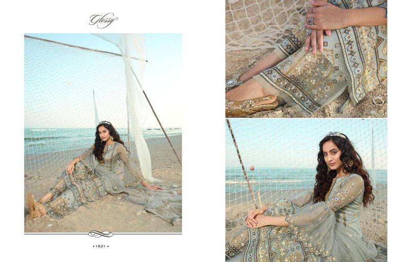 Glossy Qiana Dno 1620 To 1628 Pure Santoon Stylish Designer Pakistani Salwar Kameez