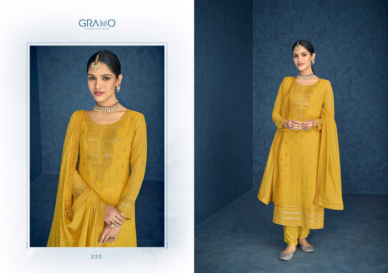 Gramo Kaseesh Vol 1 Georgette Stylish Designer Wear Kurti Collection