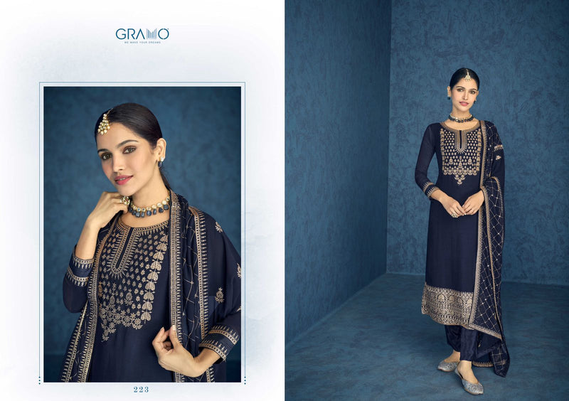 Gramo Kaseesh Vol 1 Georgette Stylish Designer Wear Kurti Collection