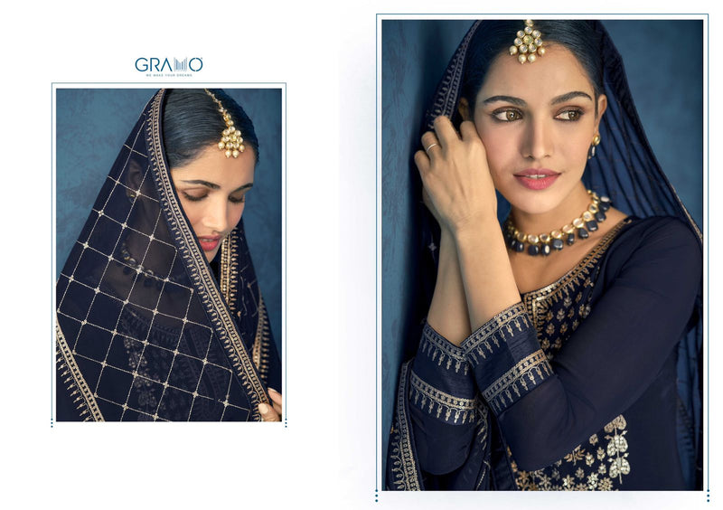 Gramo Kaseesh Vol 1 Georgette Stylish Designer Wear Kurti Collection
