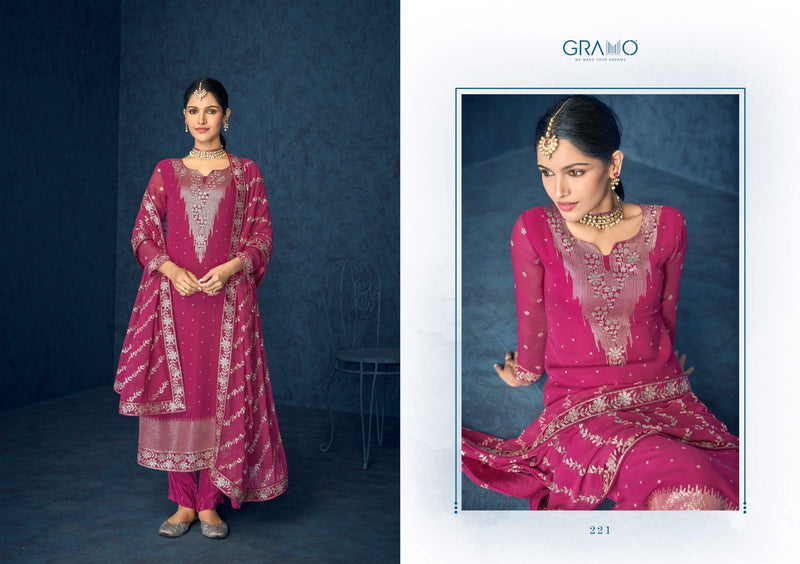 Gramo Kaseesh Vol 1 Georgette Stylish Designer Wear Kurti Collection