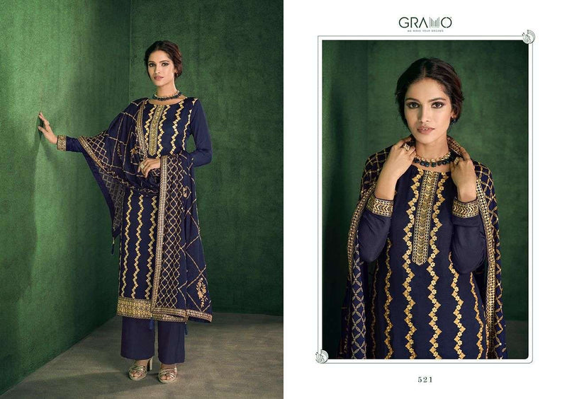 Gramo Sukun Vol 2 Fancy With Heavy Embroidery Work Stylish Designer Festive Wear Fancy Kurti
