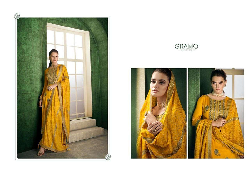 Gramo Sukun Vol 2 Fancy With Heavy Embroidery Work Stylish Designer Festive Wear Fancy Kurti