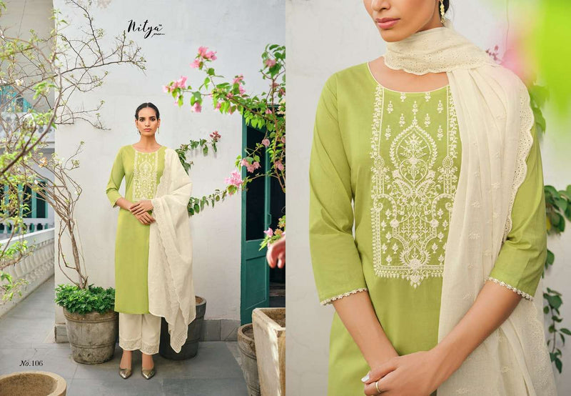 Lt Nitya Gulshan Dno 106 Cotton Stylish Designer Casual Wear Kurti