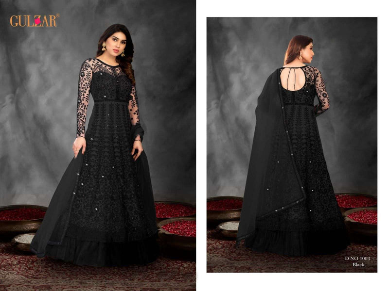 Gulzar 1001-1003 Net Stylish Designer Party Wear Salwar Kameez