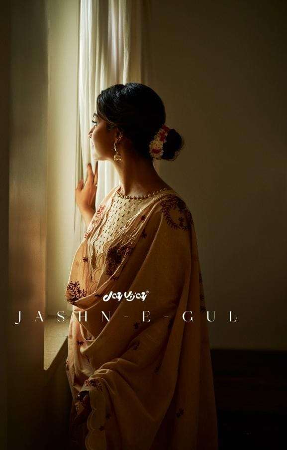 Jay Vijay Jashne E Gul Cotton With Printed Stylish Designer Wear Salwar Suit