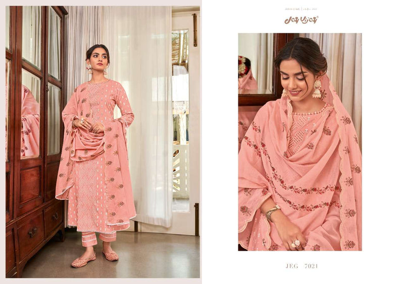 Jay Vijay Jashne E Gul Cotton With Printed Stylish Designer Wear Salwar Suit