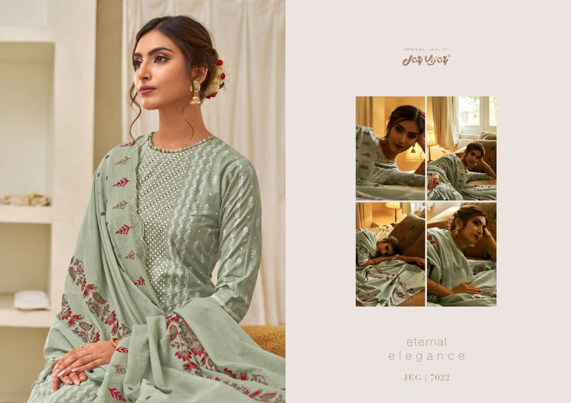 Jay Vijay Jashne E Gul Cotton With Printed Stylish Designer Wear Salwar Suit