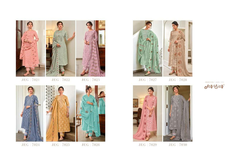 Jay Vijay Jashne E Gul Cotton With Printed Stylish Designer Wear Salwar Suit