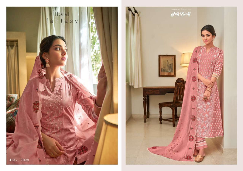 Jay Vijay Jashne E Gul Cotton With Printed Stylish Designer Wear Salwar Suit