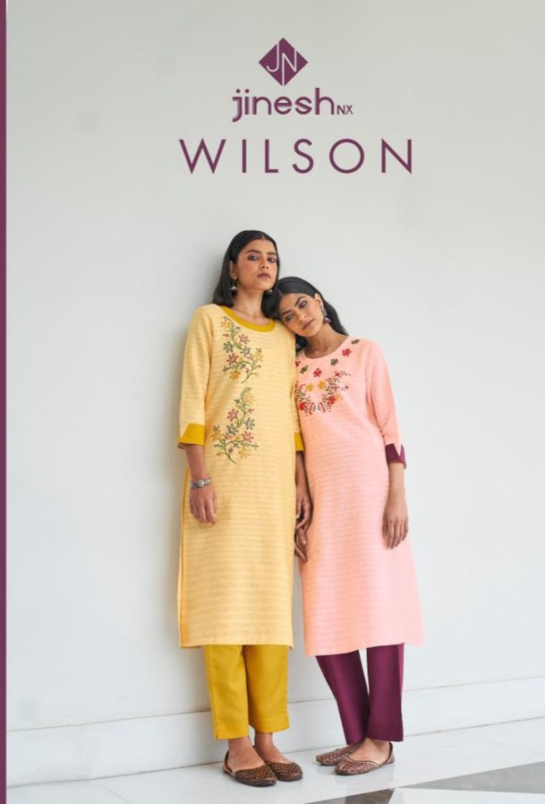 Jinesh Nx Wilson Cotton Stylish Designer Casual Wear Kurti