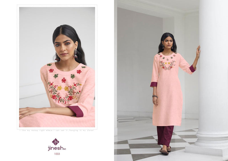 Jinesh Nx Wilson Cotton Stylish Designer Casual Wear Kurti