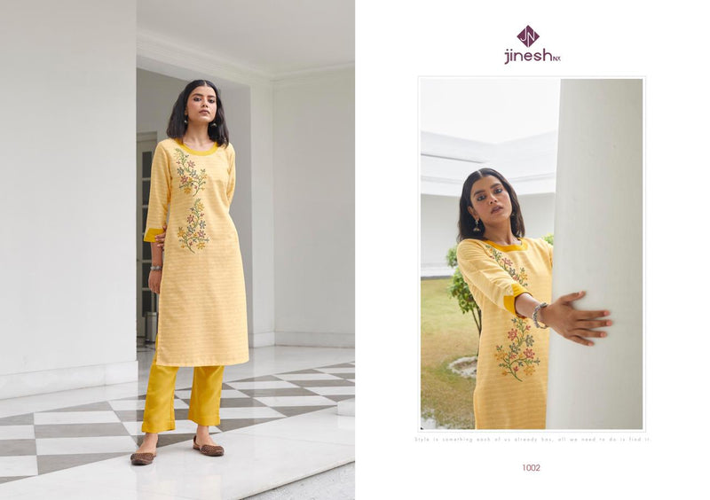 Jinesh Nx Wilson Cotton Stylish Designer Casual Wear Kurti