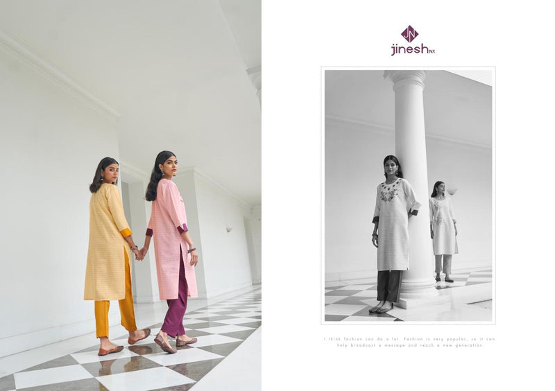 Jinesh Nx Wilson Cotton Stylish Designer Casual Wear Kurti