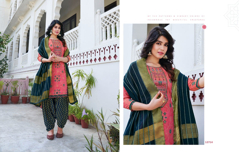 Kalaroop By Kajree Bandhej Chanderi Silk Stylish Designer Graceful Look Fancy Wear Kurti