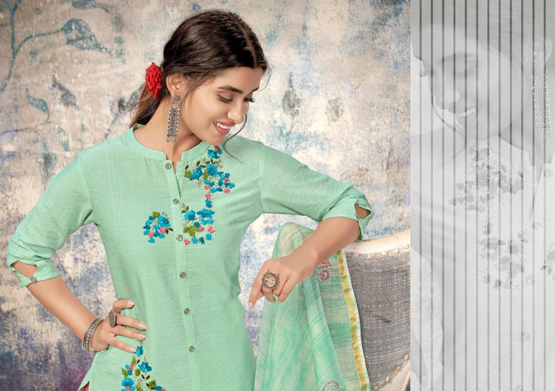 Kalaroop By Kajree Hunter L 2000 Stylish Designer Casual Look Kurti Collection